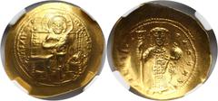 Ancient Byzantine Empire, Constantine X Ducas 1059-1067, histamenon nomisma, Constantinople Bizancjum, Konstantyn X Dukas 1059-1067, histamenon nomisma, Konstantynopol Gold 4,37 g. Diameter 24 mm. Nic