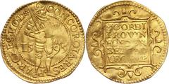 World coins and medals Netherlands, Holland, Ducat 1595 Niderlandy, Holandia, dukat 1595 Gold 3,45 g. Złoto 3,45 g. Netherlands Grade: XF-/VF+ Diameter: 23.00 mm Literature: Friedberg 249 More photos 