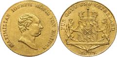 World coins and medals Germany, Bavaria, Maximilian I Joseph, Ducat 1823, Munich Niemcy, Bawaria, Maksymilian I Józef, dukat 1823, Monachium Gold 3,45 g. Złoto 3,45 g. Germany Grade: XF- Diameter: 21.