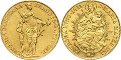 World coins and medals Hungary, Franz I, Ducat 1833, Kremnitz Węgry, Franciszek I, dukat 1833, Kremnica Gold 3,49 g. Attractive coin. Złoto 3,49 g. Ładnie zachowany. Hungary Grade: XF Diameter: 21.00 