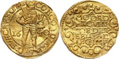 Netherlands Netherlands, Gelderland, Ducat 1640 Niderlandy, Geldria, dukat 1640 Gold 3,48 g. Złoto 3,48 g. Grade: XF+ Literature: Friedberg 237 More photos and full item description available on aucti