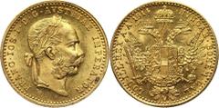 Austria Austria, Franz Joseph I, Ducat 1914, Vienna Austria, Franciszek Józef I, dukat 1914, Wiedeń Gold 3,49 g. Złoto 3,49 g. Grade: AU Reference: Friedberg 493, Herinek 183Austria