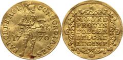 Netherlands Netherlands, Holland, Ducat 1770 Niderlandy, Holandia, dukat 1770 Gold 3,46 g. Złoto 3,46 g. Grade: VF Reference: Friedberg 250Netherland