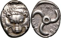 Ancient Greece, Lycia, Pericles, 1/3 Stater c. 380-360 BCWeight 3,12 g, 16 mm.Waga 3,12 g, 16 mm. Reference: SNG Aulock 4254-4256 Grade: XF-
