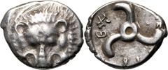 Ancient Greece, Lycia, Pericles, 1/3 Stater c. 380-360 BCWeight 2,71 g, 14 mm.Waga 2,71 g, 14 mm. Reference: SNG Aulock 4254-4256 Grade: VF+