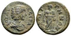 Roman Provincial Lydia, Saitta. Julia Domna, 193-217 AD. AE19, 5.14 g. BMC 45. Attractive green patina. Very fine.