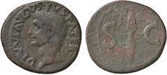 Roman Empire coins ROMANE IMPERIALI - Augusto (27 a.C.-14 d.C.) - Dupondio C. 249 (AE g. 10,12) BB/qBB