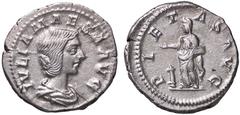 Roman Empire coins ROMANE IMPERIALI - Giulia Maesa (ava di Elagabalo) - Denario C. 29; RIC 263 (AG g. 3,14) qSPL