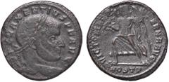 Roman Empire coins ROMANE IMPERIALI - Massenzio (306-312) - Follis C. 126 (MI g. 5,63) qBB
