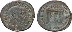 Roman Empire coins ROMANE IMPERIALI - Massenzio (306-312) - Follis (Aquileia) (MI g. 5,97) qSPL