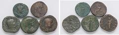 Lots LOTTI - Imperiali Sesterzio di Commodo, G. Domna, A. Severo, Filippo I, asse di Filippo I med. MB