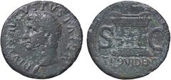 Roman Empire coins ROMANE IMPERIALI - Augusto (27 a.C.-14 d.C.) - Dupondio (Restituzione di Tiberio) C. 228; RIC 81 (AE g. 9,98) qBB