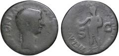 Roman Empire coins ROMANE IMPERIALI - Antonia (moglie di Nerone Druso) - Dupondio C. 6 NC (AE g. 10,43) B