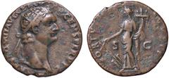 Roman Empire coins ROMANE IMPERIALI - Domiziano (81-96) - Dupondio (AE g. 7,66) BB/qBB