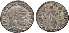 Roman Empire coins ROMANE IMPERIALI - Massenzio (306-312) - Follis (Ostia) (MI g. 5,42) qSPL