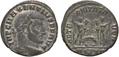 Roman Empire coins ROMANE IMPERIALI - Massenzio (306-312) - Follis (Ostia) (MI g. 6,67) BB-SPL