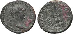 Roman Empire coins ROMANE IMPERIALI - Traiano (98-117) - Dupondio C. 533 (AE g. 13,57) BB