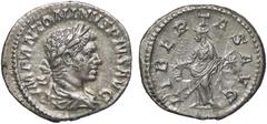 Roman Empire coins ROMANE IMPERIALI - Elagabalo (218-222) - Denario C. 92; RIC 107 (AG g. 3,23) SPL