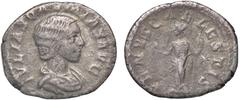 Roman Empire coins ROMANE IMPERIALI - Giulia Soemia (madre di Elagabalo) - Denario C. 8; RIC 241 (AG g. 2,07) qBB