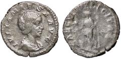 Roman Empire coins ROMANE IMPERIALI - Giulia Maesa (ava di Elagabalo) - Denario C. 45; RIC 271 (AG g. 2,01) qBB/MB