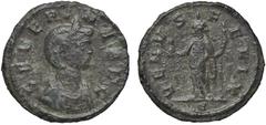 Roman Empire coins ROMANE IMPERIALI - Severina (moglie di Aureliano) - Denario C. 14; RIC 6 (MI g. 2,46) BB+/qSPL