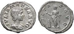 Roman Empire coins ROMANE IMPERIALI - Giulia Maesa (ava di Elagabalo) - Denario C. 29; RIC 263 (AG g. 3,36) SPL