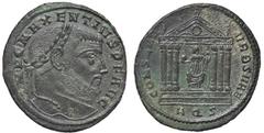 Roman Empire coins ROMANE IMPERIALI - Massenzio (306-312) - Follis (Aquileia) (MI g. 5,75) SPL