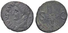Roman Empire coins ROMANE IMPERIALI - Augusto (27 a.C.-14 d.C.) - Dupondio C. 249 (AE g. 10,82) BB/qBB