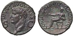 Roman Empire coins ROMANE IMPERIALI - Augusto (27 a.C.-14 d.C.) - Dupondio (Restituzione di Tiberio) C. 87 (AE g. 11,14) Lievi ritocchi qSPL Lievi ritocchi