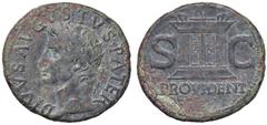 Roman Empire coins ROMANE IMPERIALI - Augusto (27 a.C.-14 d.C.) - Dupondio (Restituzione di Tiberio) C. 228; RIC 81 (AE g. 10,79) BB