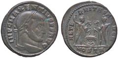 Roman Empire coins ROMANE IMPERIALI - Massenzio (306-312) - Follis (Ostia) C. 10 (MI g. 6,49) BB+