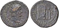 Roman Empire coins ROMANE IMPERIALI - Nerone (54-68) - Dupondio C. 177; RIC 338 (AE g. 13,84) qBB