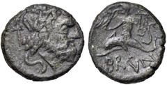 Greek coins GRECHE - CALABRIA - Brindisi - Semisse Mont. 1156; S. Ans. 781 (AE g. 7,19) Ex Inasta 21, lotto 28 BB Ex Inasta 21, lotto 28