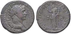 Roman Empire coins ROMANE IMPERIALI - Traiano (98-117) - Dupondio C. 353; RIC 674 (AE g. 14,39) BB