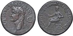 Roman Empire coins ROMANE IMPERIALI - Augusto (27 a.C.-14 d.C.) - Dupondio (Restituzione di Tiberio) C. 87 (AE g. 16,12) BB