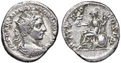 Roman Empire coins ROMANE IMPERIALI - Elagabalo (218-222) - Antoniniano C. 126 (AG g. 4,59) qBB
