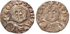 Byzantine coins BIZANTINE - Basilio I (867-868) - Semisse - Busto di fronte /R Busto di fronte (EL g. 0,98) meglio di MB