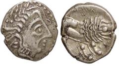 Celtic coins CELTI - GALLIA - Massalia - Dracma - Testa di Artemide a d. /R Leone andante a d. con corpo a forma di scorpione (AG g. 2,03) BB+.