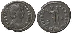 Roman Empire coins ROMANE IMPERIALI - Galeria Valeria (moglie di Galerio) - Follis (Cizico) - Busto drappeggiato e diademato a d. con mantello imperiale /R Venere velata stante a s. con una mela nella