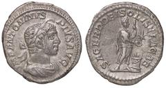 Roman Empire coins ROMANE IMPERIALI - Elagabalo (218-222) - Denario - Busto laureato e drappeggiato a d. /R Elagabalo stante a d. presso un altare acceso con patera e clava, nel campo una stella C. 24