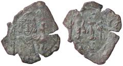 Byzantine coins BIZANTINE - Leone III e Costantino V (720-741) - Follis (Siracusa) - Leone di fronte /R Costantino di fronte Spahr 297 (AE g. 2,39) BB+/BB.