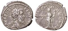 Roman Empire coins ROMANE IMPERIALI - Pertinace (193) - Denario - Testa laureata a d. /R La Letizia stante a s. con corona e scettro C. 20 (50 Fr.); RIC 4 (AG g. 3,25) BB/qBB.