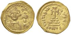 Byzantine coins BIZANTINE - Eraclio e Eraclio Costantino (613-638) - Solido - I busti coronati di fronte /R Croce su tre gradini Ratto 1364/1365; Sear 738 (AU g. 4,29) BB+.
