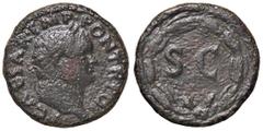 Roman Empire coins ROMANE IMPERIALI - Tito (79-81) - Semisse - Testa elmata a d. /R SC entro corona (AE g. 6,07) BB.