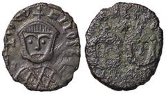 Byzantine coins BIZANTINE - Teofilo (829-832) - Follis ridotto (Siracusa) - Busto barbuto di Teofilo /R Busti di Michele e Costantino Spahr 413/4; Sear 1680 (AE g. 3,13) BB+/qBB.