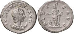 Roman Empire coins ROMANE IMPERIALI - Giulia Maesa (ava di Elagabalo) - Antoniniano - Busto a d. /R La Pietà stante a s. presso un altare acceso con la mano d. alzata e scatola di profumi C. 30; RIC 2