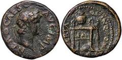 Roman Empire coins ROMANE IMPERIALI - Nerone (54-68) - Semisse (AE g. 4,06) BB.