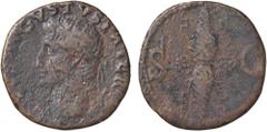 Roman Empire coins ROMANE IMPERIALI - Augusto (27 a.C.-14 d.C.) - Dupondio C. 249 (AE g. 9,62) meglio di MB