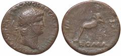 Roman Empire coins ROMANE IMPERIALI - Nerone (54-68) - Dupondio (AE g. 10,59) meglio di MB