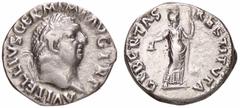 Roman Empire coins ROMANE IMPERIALI - Vitellio (69) - Denario C. 47; RIC R18 (AG g. 2,92) Ex asta del Titano 11, lotto 162 BB Ex asta del Titano 11, lotto 162